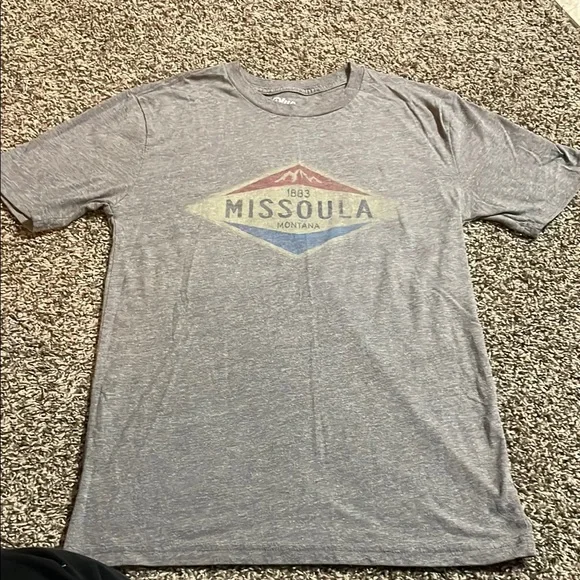 Blue 84 Heather Gray Graphic Tee - Picture 1 of 6